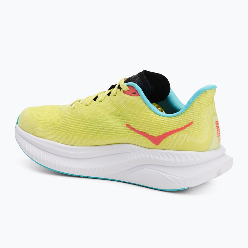 Мъжки обувки за бягане HOKA Mach 6 yuzu/clo blue 3