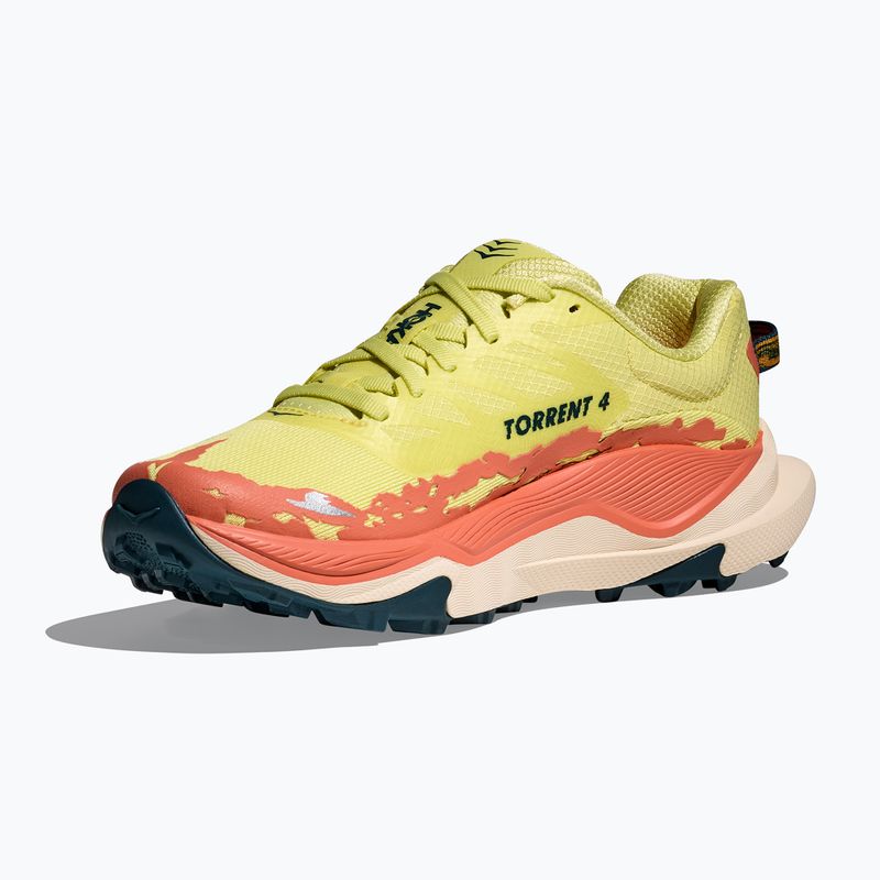 Дамски обувки за бягане HOKA Torrent 4 yuzu/feldspar 11