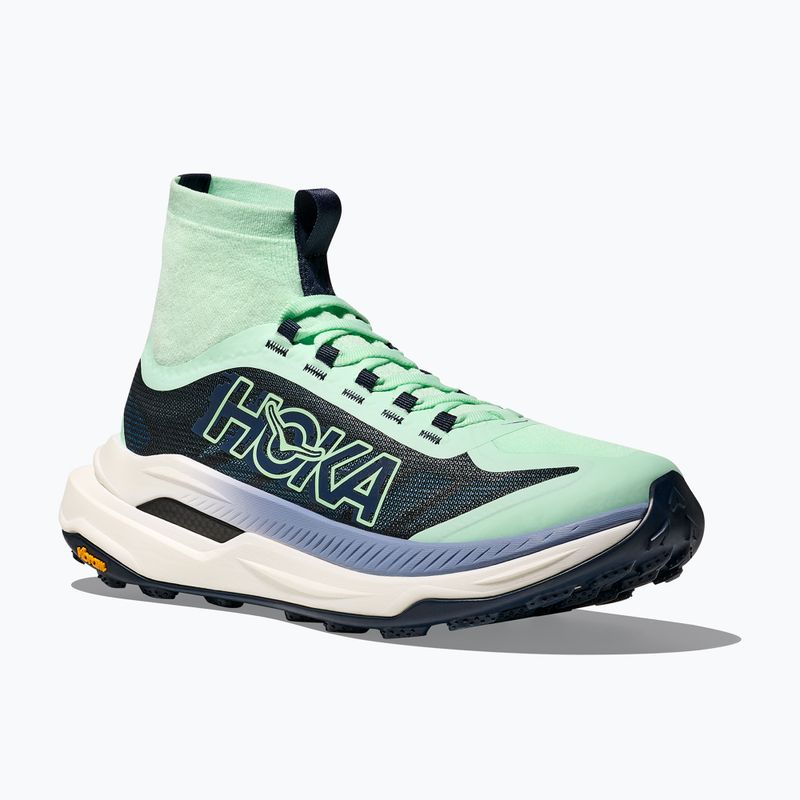 Дамски обувки за бягане HOKA Tecton X 3 mint fluorite/varsity navy 8