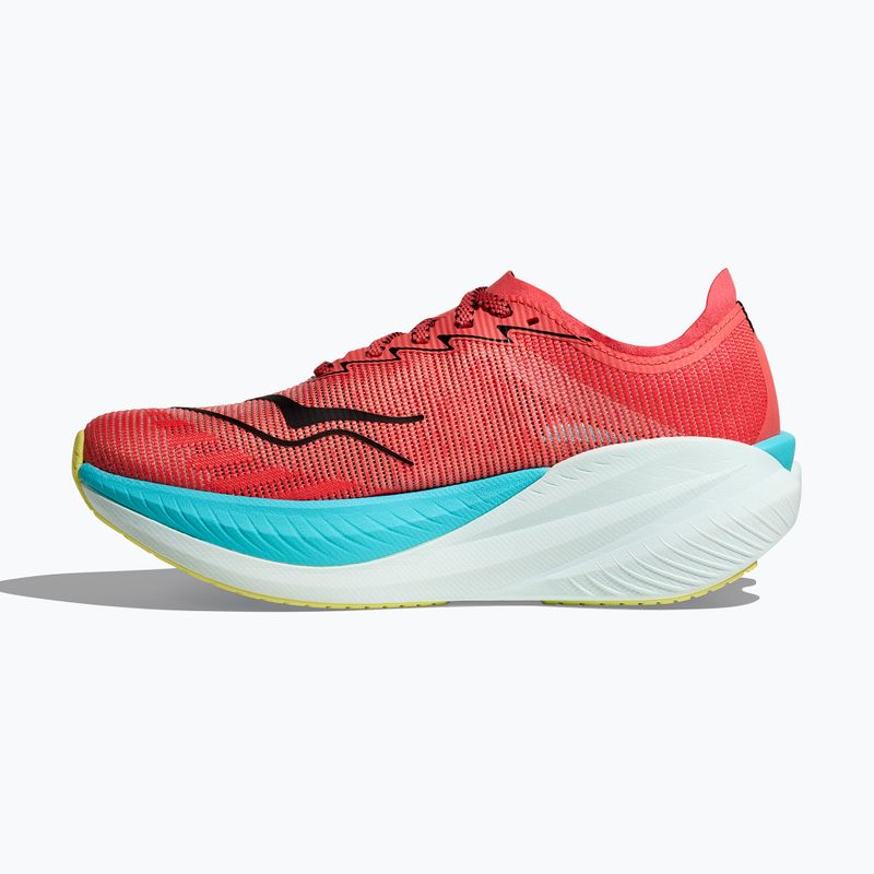 Дамски обувки за бягане HOKA Mach X 2 grapefruit/electric coral 11