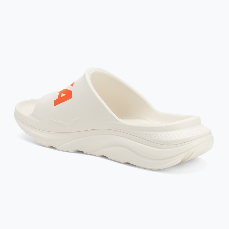 Чехли HOKA Ora Athletic Slide flip-flops frost/lava 3