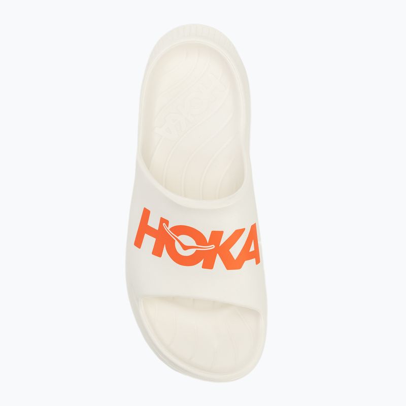 Чехли HOKA Ora Athletic Slide flip-flops frost/lava 5