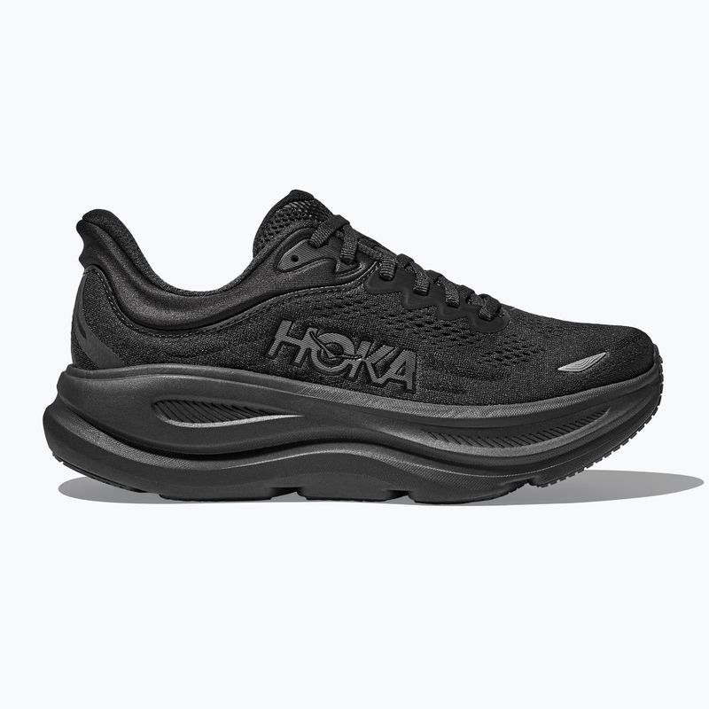 Дамски обувки за бягане HOKA Bondi 9 Wide black/black 2