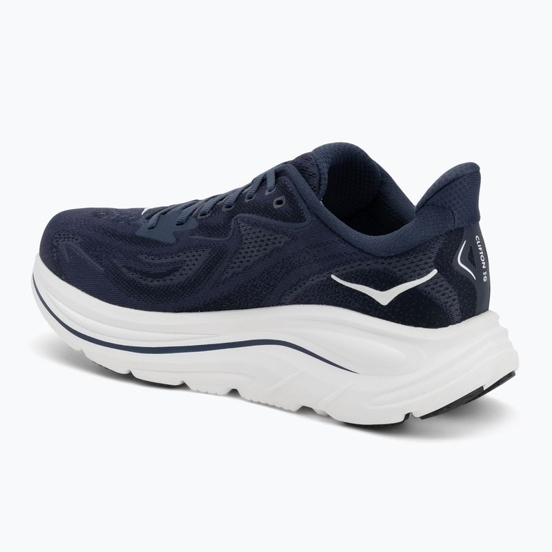 Мъжки обувки за бягане HOKA Clifton 10 navy/white 3