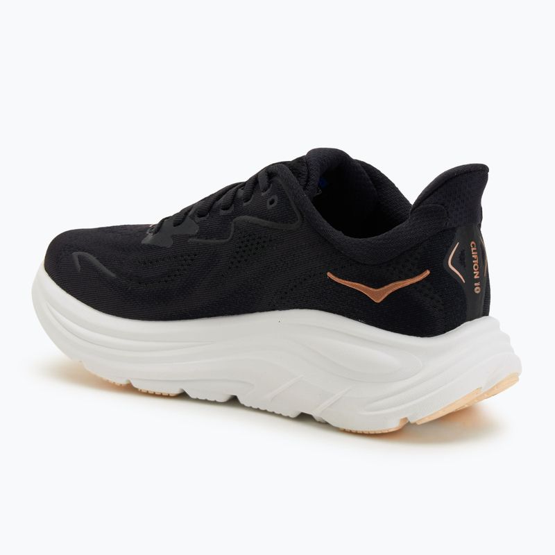 Дамски обувки за бягане HOKA Clifton 10 black/rose gold 3