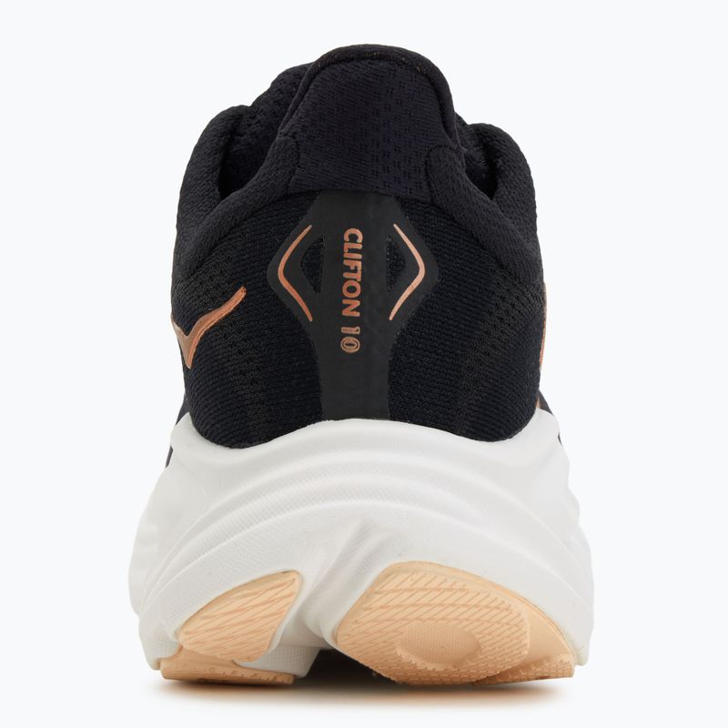 Дамски обувки за бягане HOKA Clifton 10 black/rose gold 6