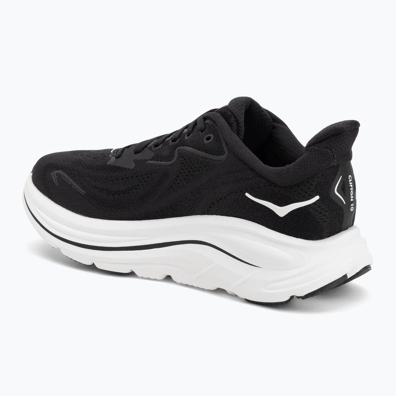 Дамски обувки за бягане HOKA Clifton 10 black/white 3