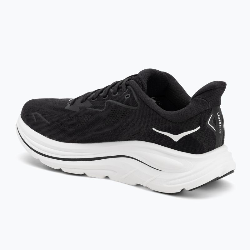 Мъжки обувки за бягане HOKA Clifton 10 Wide black/white 3