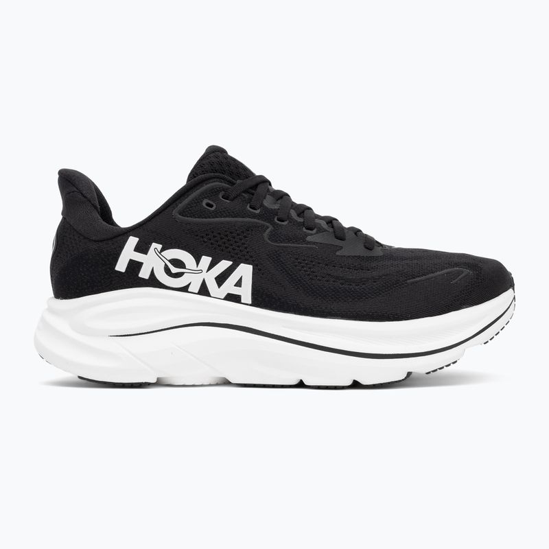 Дамски обувки за бягане HOKA Clifton 10 Wide black/white 2
