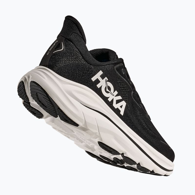 Дамски обувки за бягане HOKA Clifton 10 Wide black/white 4