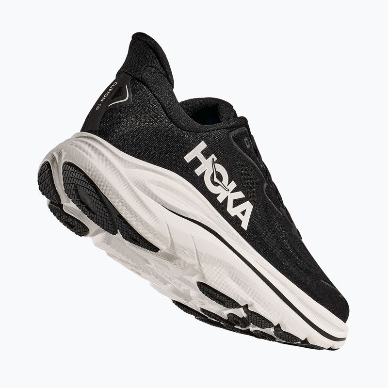 Дамски обувки за бягане HOKA Clifton 10 Wide black/white 3