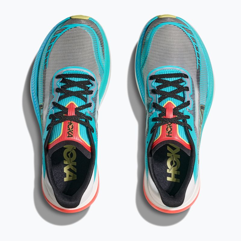 Детски обувки за бягане HOKA Cielo X1 2.0 frost/black 14