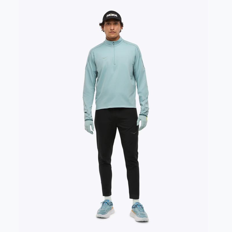 Мъжки потник за бягане HOKA GlideTech Quarter Zip druzy 2