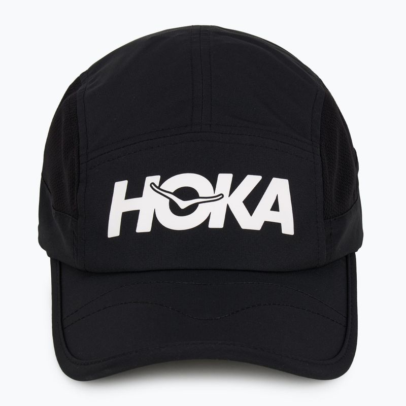 HOKA Run бейзболна шапка черна 2