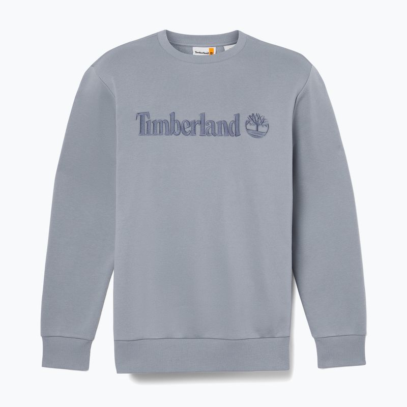 Мъжки суитшърт Timberland Embroidery Tonal Crew Neck folkstone gray 5