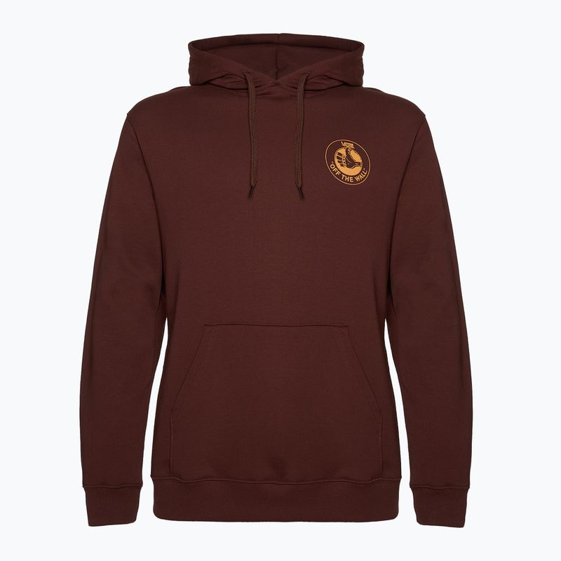 Мъжки суитшърт Vans Thumb Logo Loose Pullover bitter chocolate