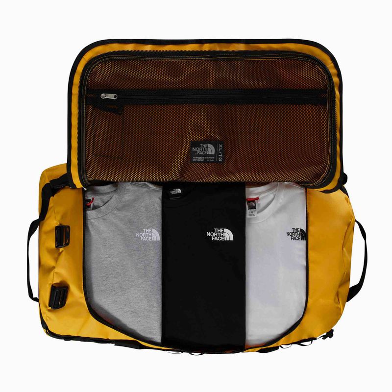 Пътна чанта The North Face Base Camp Duffel XL 132 l summit gold/black/npf 4