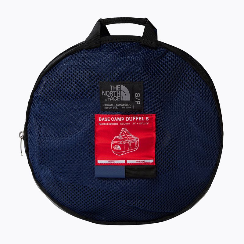 Пътна чанта The North Face Base Camp Duffel S 50 l summit navy/black/npf 3