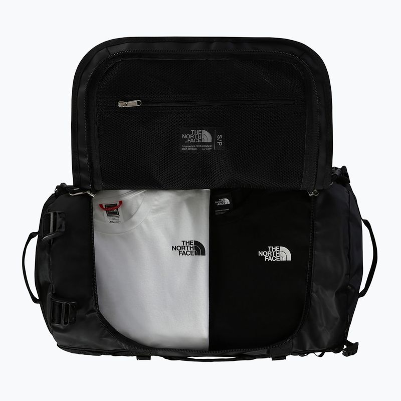 Пътна чанта The North Face Base Camp Duffel S 50 l black/white/npf 4