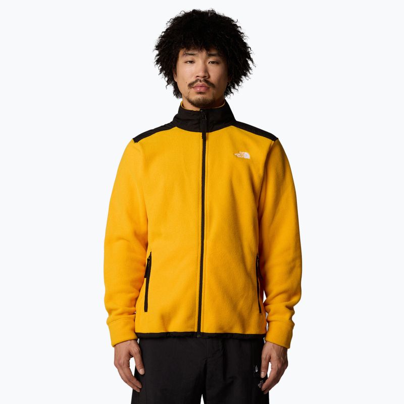 Мъжки суитшърт The North Face Alpine Polartec 200 FZ summit gold/black