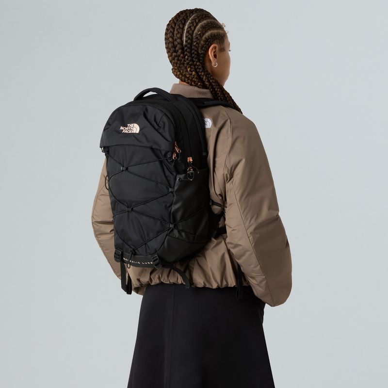 Дамска градска раница The North Face Borealis Luxe 27 л черно/изгорял корал металик 7