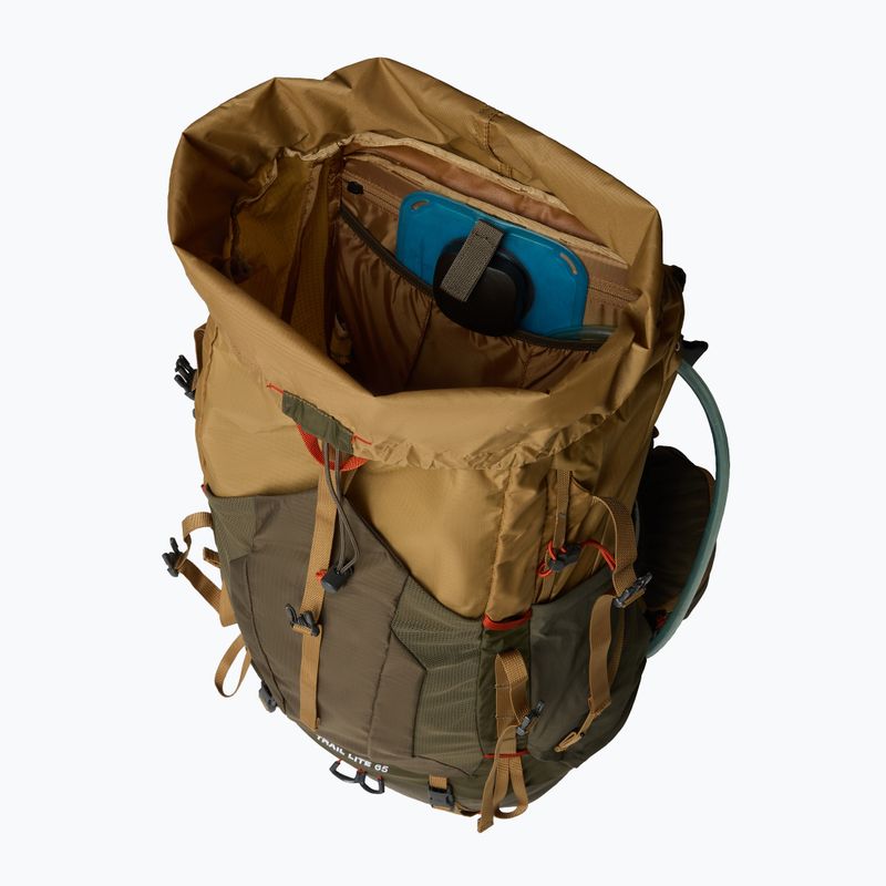 Туристическа раница The North Face Trail Lite 64 l L-XL utility brown/new taupe green 5