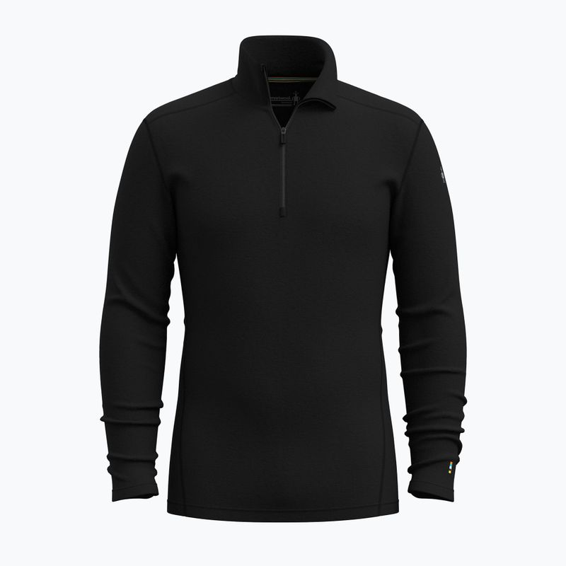 Мъжки термо потник Smartwool Classic Thermal Merino Base Layer 1/4 Zip Boxed термо потник черен 4