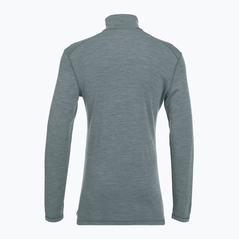 Мъжки термо суитшърт Smartwool Classic Thermal Merino Base Layer 1/4 Zip Boxed pewter blue h 4
