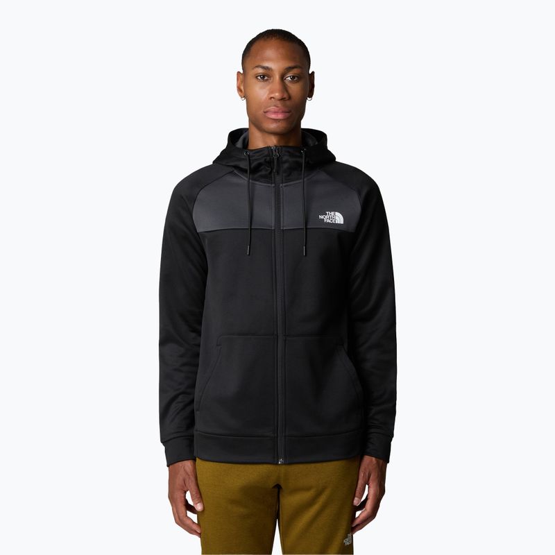 Мъжки суитшърт The North Face Reaxion Fleece black/ asphalt grey