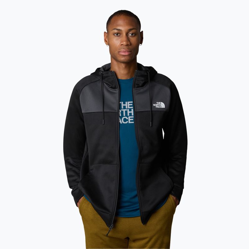 Мъжки суитшърт The North Face Reaxion Fleece black/ asphalt grey 4