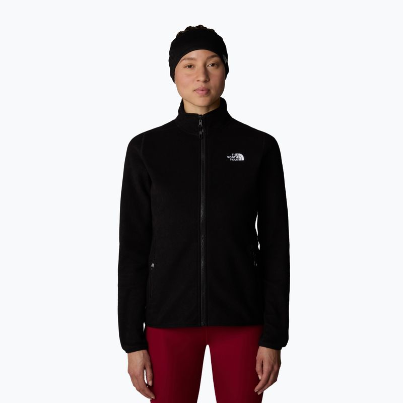 Дамски суитшърт The North Face 100 Glacier FZ black/npf 4