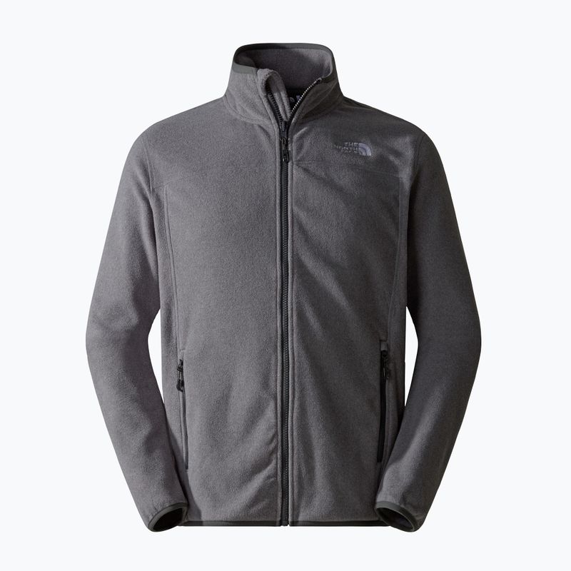 Мъжки суитшърт The North Face 100 Glacier Full Zip medium grey heather 5