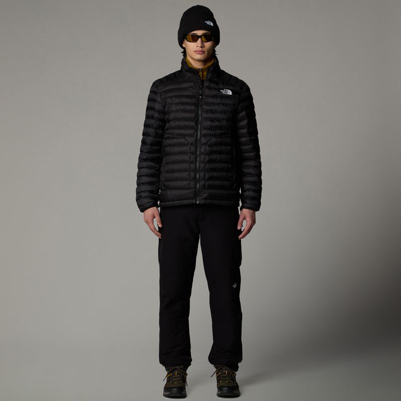 Мъжко пухено яке The North Face Huila Synthetic черно/асфалтено сиво 2
