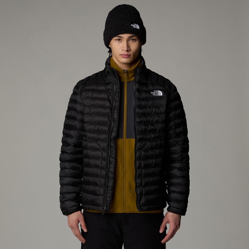 Мъжко пухено яке The North Face Huila Synthetic черно/асфалтено сиво 4