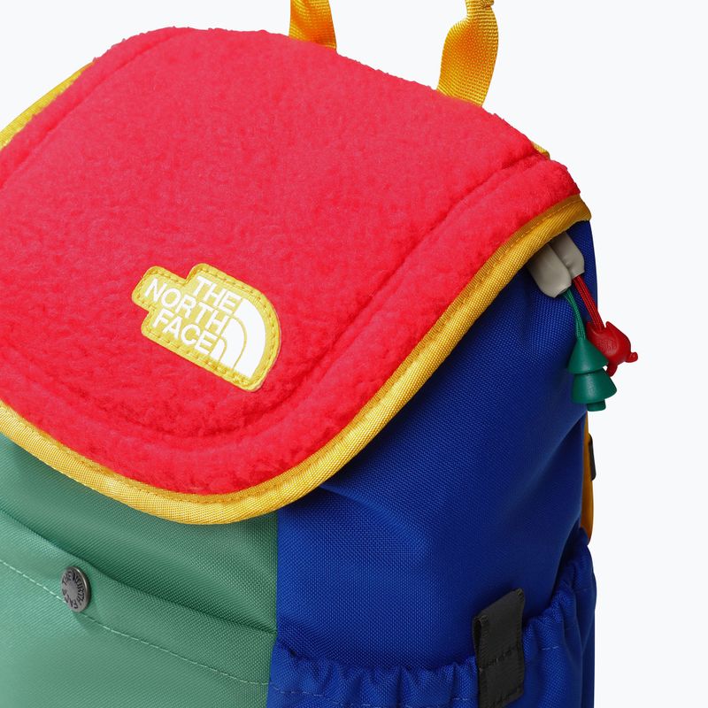 Детска градска раница The North Face Mini Explorer 10 l red/deep grass gree 4