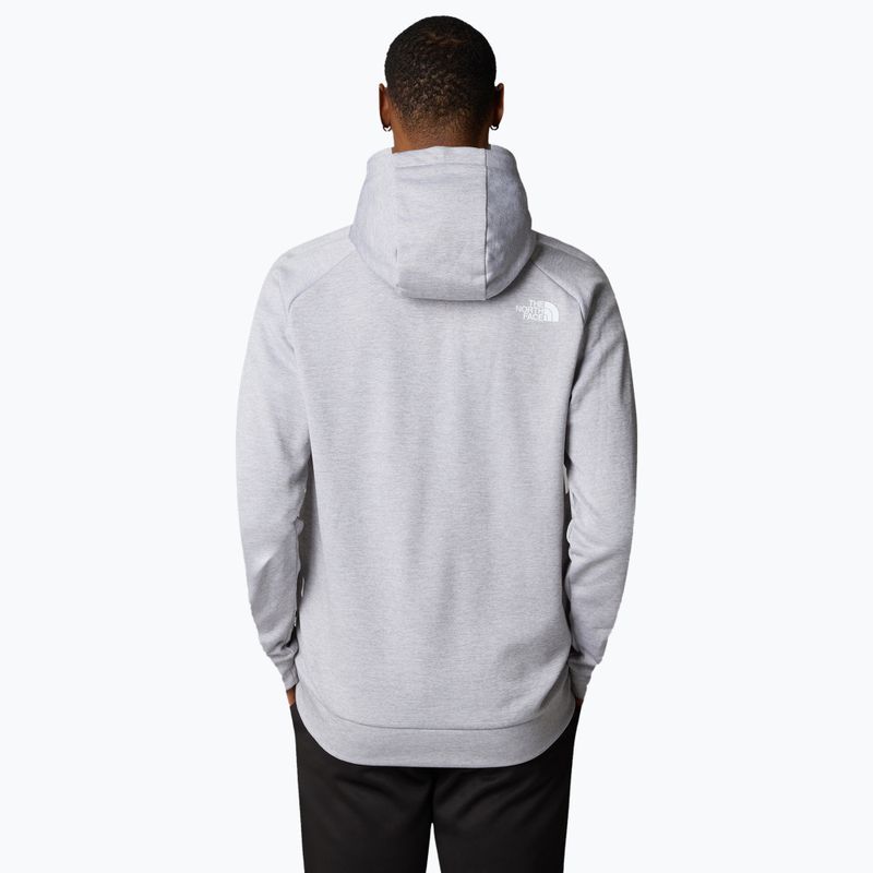 Мъжки суитшърт The North Face Reaxion Fleece light grey heather/ asphalt grey 3