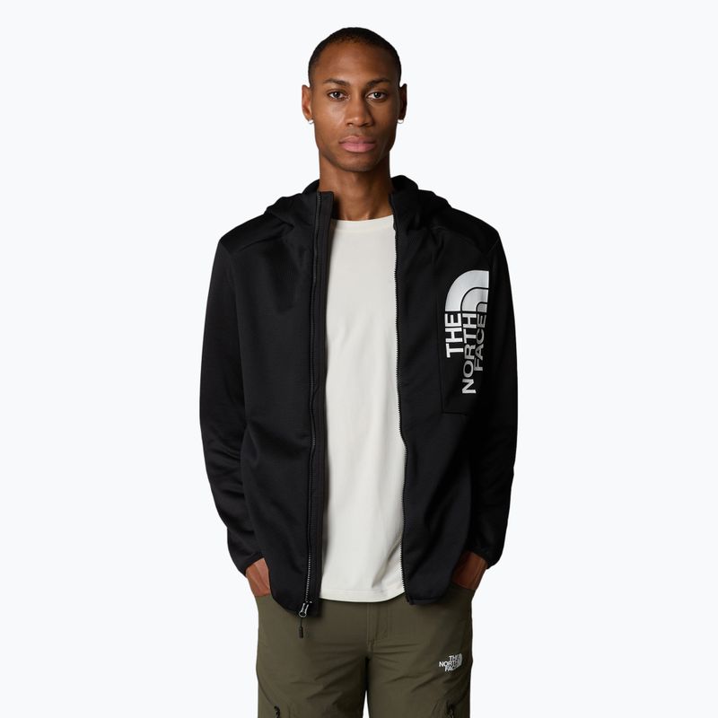 Мъжки суитшърт The North Face Merak Hoodie black/ white/npf