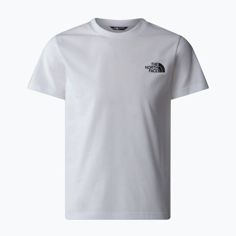 Детска тениска The North Face Teen Simple Dome Tee бяла 4