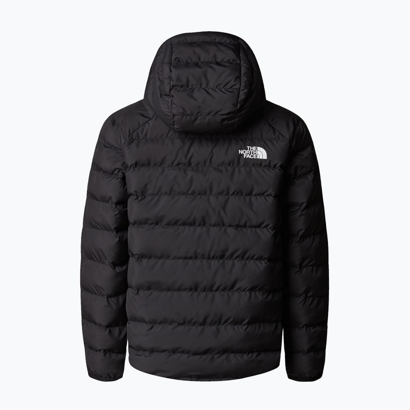 Детско пухено яке The North Face Reversible Perrito Hooded black/smoked pearl 7