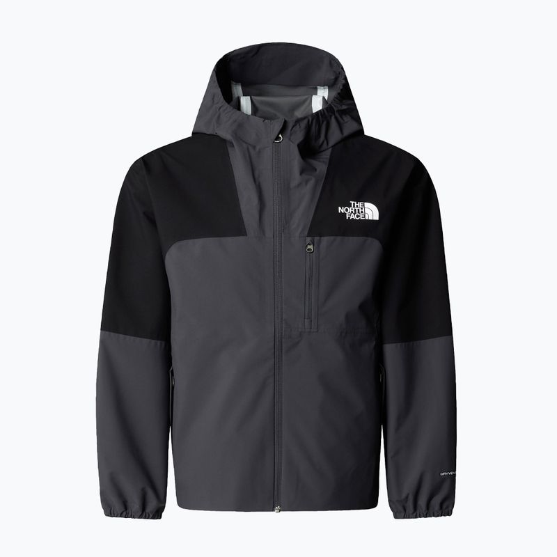 Детско яке за дъжд The North Face Teen Hike Packable Shell tnf black/asphalt grey 4