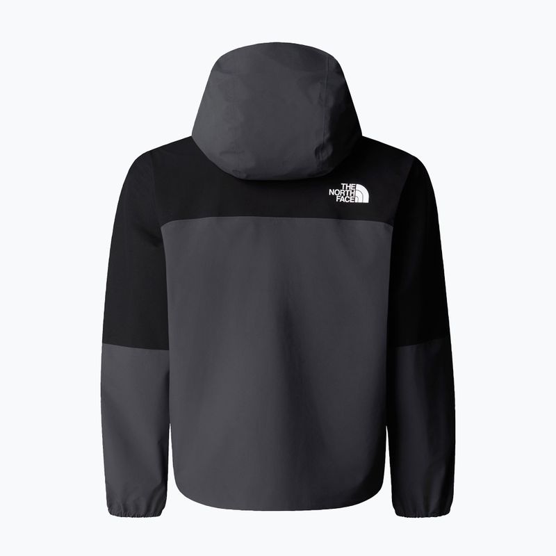 Детско яке за дъжд The North Face Teen Hike Packable Shell tnf black/asphalt grey 5