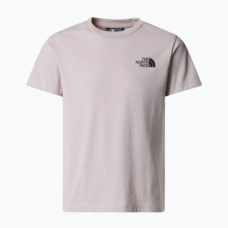 Детска тениска The North Face Teen Simple Dome Tee moonstone grey