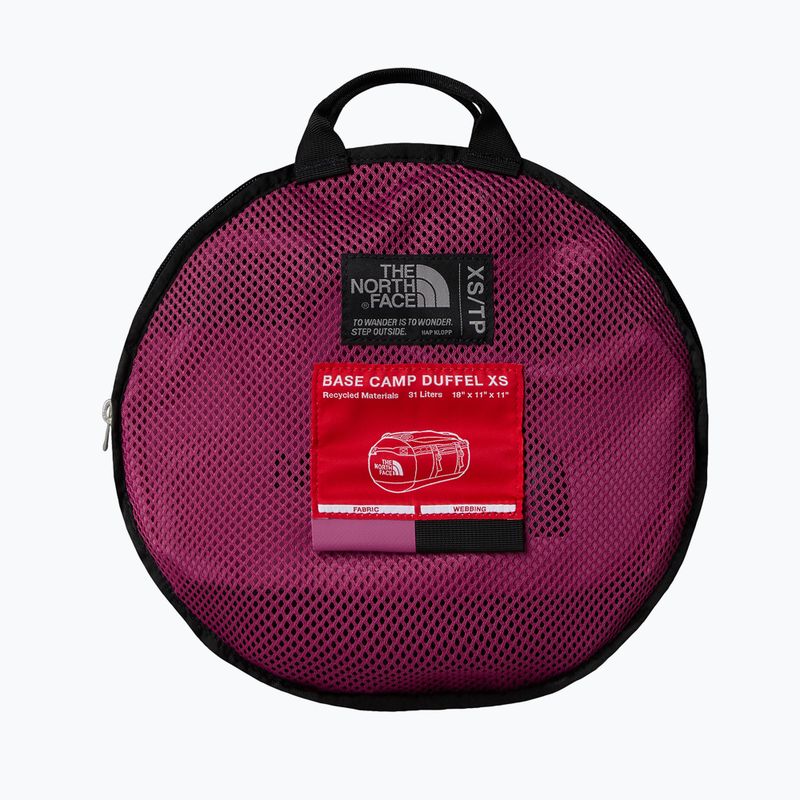 The North Face Base Camp Duffel XS 31 l cyber berry/tnf black пътна чанта 3