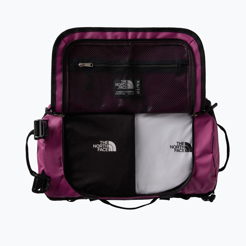 The North Face Base Camp Duffel XS 31 l cyber berry/tnf black пътна чанта 4