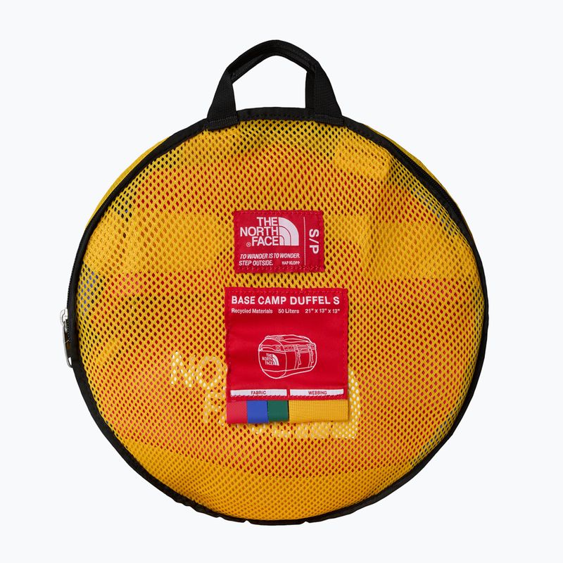 Пътна чанта The North Face Base Camp Duffel S 50 л tnf blue/tnf red/summit gold 4