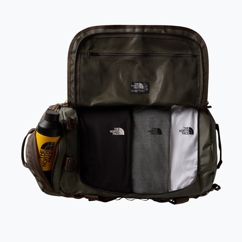 The North Face Base Camp Duffel L 95 л нова сивозелена/димящо кафява/полезна кафява пътна чанта 4