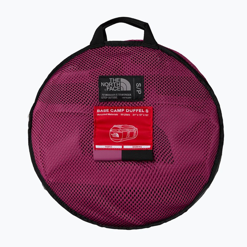 The North Face Base Camp Duffel S 50 l cyber berry/tnf black пътна чанта 3