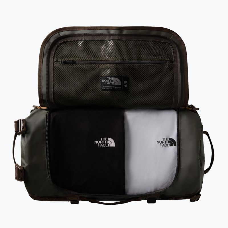 The North Face Base Camp Duffel S 50 л пътна чанта нова тъмнозелена/димящо кафява/полезна кафява 4