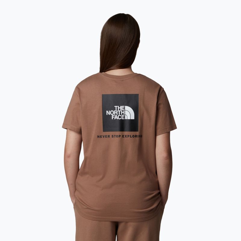 The North Face дамска тениска Box Nse Relaxed Tee latte/tnf white 3