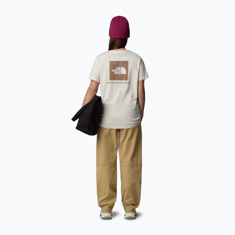 The North Face дамска тениска Box Nse Relaxed Tee white dune/latt 2